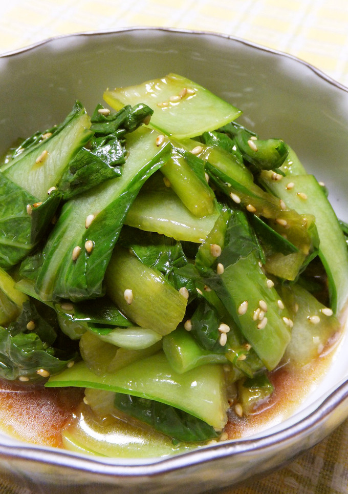 青梗菜の中華風和え物-レシピのメイン写真