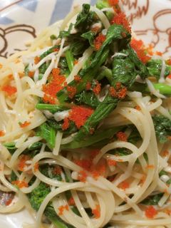 菜の花とツナのゆず胡椒パスタ-レシピのメイン写真