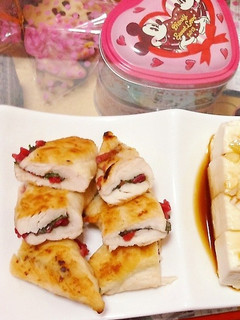ささみの梅肉と大葉のさっぱり焼き-レシピのメイン写真