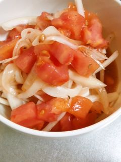 トマトと新玉ねぎのマリネ-レシピのメイン写真