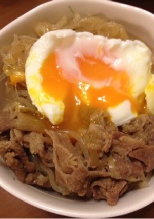 とろたま☆牛丼-レシピのメイン写真