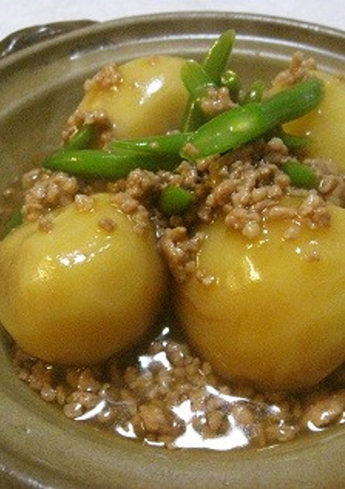 安いウマい☆新じゃがと豚ミンチの炒め煮-レシピのメイン写真