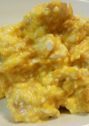 豆腐であっさりかぼちゃサラダ-レシピのメイン写真