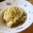 丸ごとキャベツの磯スープ