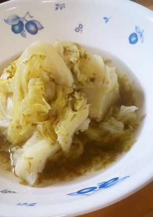 丸ごとキャベツの磯スープ-レシピのメイン写真