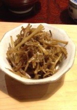 春の味覚！うど丸ごとキンピラ-レシピのメイン写真