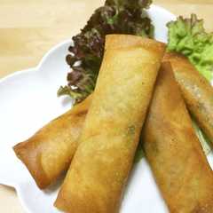 A picture of 基本のパリパリ中華春巻き.