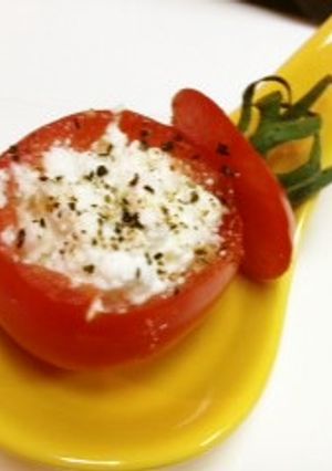かんたん♪トマトのチーズファルシ-レシピのメイン写真