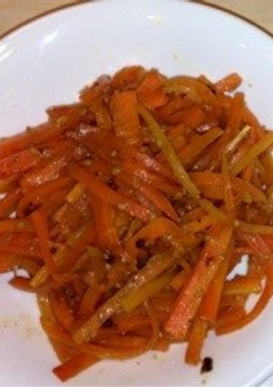 お弁当に♪にんじんとピーマンのきんぴら-レシピのメイン写真