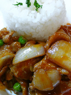 早っ!旨!「豚こま肉ケチャップ炒め」-レシピのメイン写真