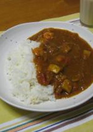 アボカド＆シーフードカレー-レシピのメイン写真