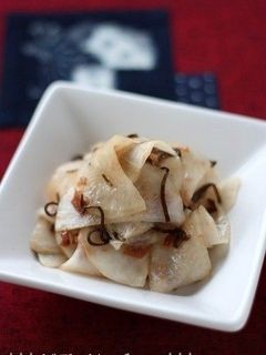 大根と塩こんぶの梅和え-レシピのメイン写真