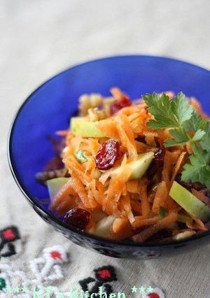 クランベリーと胡桃のキャロットサラダ-レシピのメイン写真