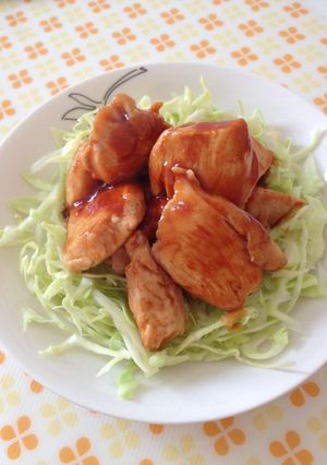 美味しいよ！お母さんの鶏ケチャップ！-レシピのメイン写真