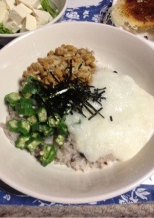元気もりもり＊ねばねば丼-レシピのメイン写真
