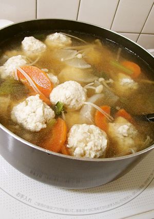 鶏ミンチと豆腐のかさましスープ-レシピのメイン写真
