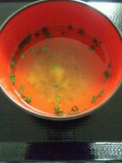 簡単!梅のお吸い物-レシピのメイン写真