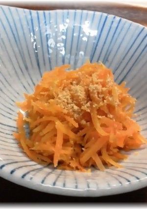 常備菜にも☆にんじんのアーモンドきんぴら-レシピのメイン写真