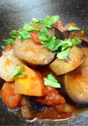 残り野菜で☆冬のカポナータ♡-レシピのメイン写真