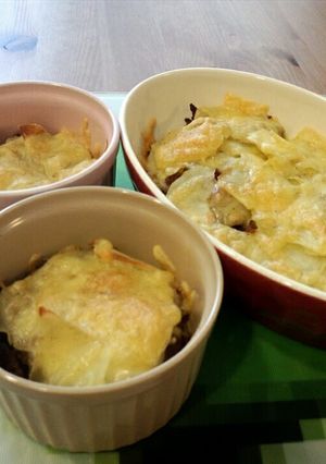 挽き肉とじゃがチーズ焼き☆カレー風味-レシピのメイン写真