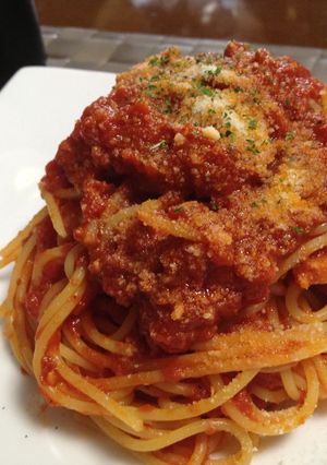 【ベーコン】鉄板トマトパスタ【オレガノ】-レシピのメイン写真