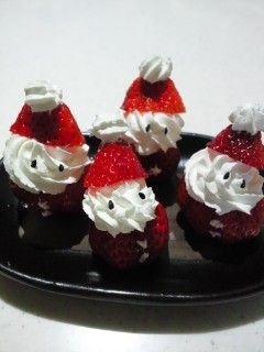 ❄苺サンタ❄-レシピのメイン写真