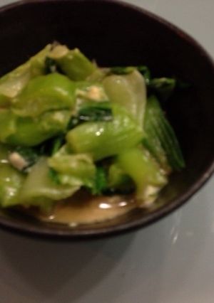 サッパリ♪ちんげん菜のおひたしサラダ-レシピのメイン写真