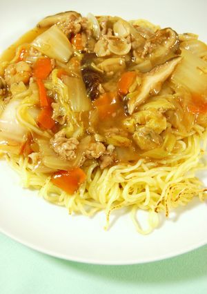 懐かしの井門風～あんかけ焼きそば-レシピのメイン写真