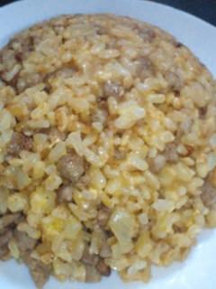 アラひき肉のチャーハン-レシピのメイン写真