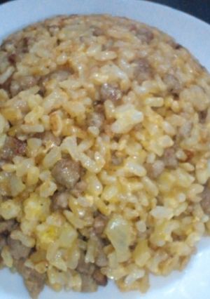 アラひき肉のチャーハン-レシピのメイン写真