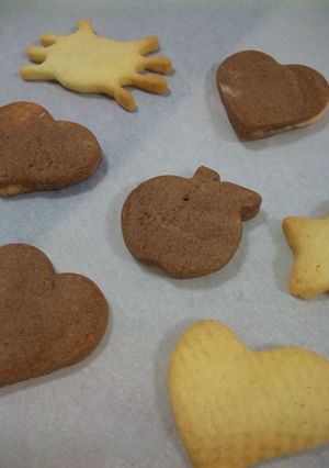 型抜きクッキー☆フープロで超簡単-レシピのメイン写真