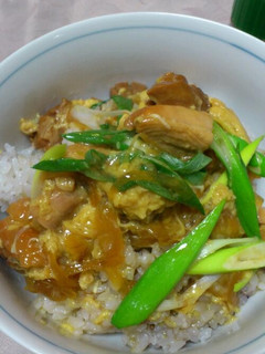 鶏モモ肉のダシで美味しい親子丼♪-レシピのメイン写真