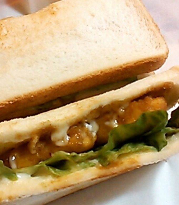 市販のチキンナゲットで☆テリヤキ風サンド-レシピのメイン写真