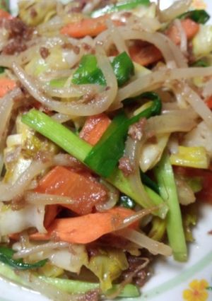 野菜とコンビーフの炒め物-レシピのメイン写真