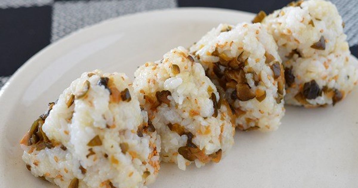 おばぁちゃんの味☆キューちゃんおにぎり by 槙かおる 【クックパッド