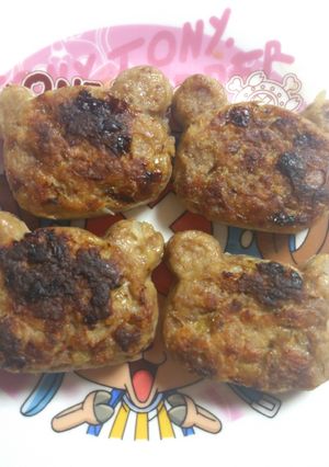 可愛い☆簡単☆キャラ弁♪ハンバーグ-レシピのメイン写真
