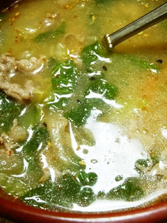 白菜と牛肉のスープ(韓国シレギスープ風)-レシピのメイン写真