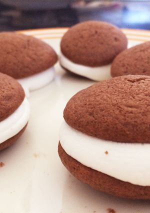 ホットケーキミックスでウーピーパイ-レシピのメイン写真