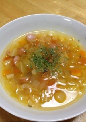 圧力鍋で旨味たっぷり野菜スープ-レシピのメイン写真