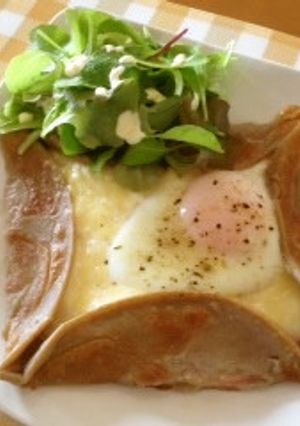 ♡◎計量も作り方も超簡単♪そば粉ガレット-レシピのメイン写真