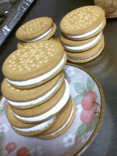 超簡単☆30秒でできるクッキーマシュマロ-レシピのメイン写真