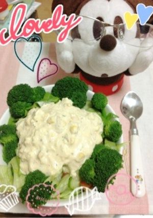 *手作りタルタルソースでうまうまサラダ♥-レシピのメイン写真