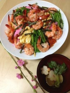 ちらしずし☆ひな祭り☆初節句-レシピのメイン写真