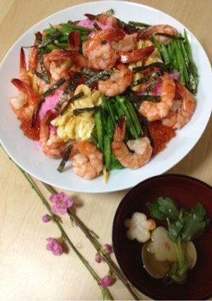 ちらしずし☆ひな祭り☆初節句-レシピのメイン写真