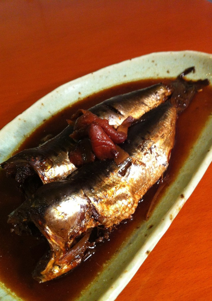 骨まで食べられる！鰯の梅煮(圧力鍋使用)-レシピのメイン写真
