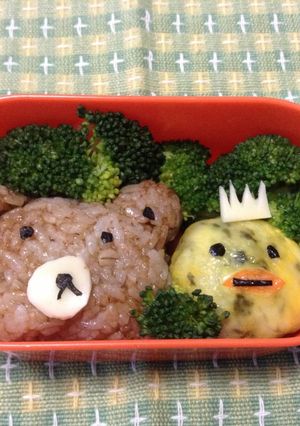 森のくまさん、ひよこさん-レシピのメイン写真