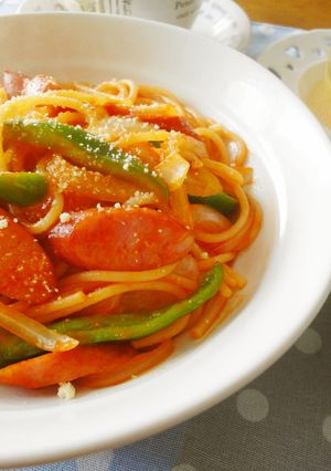 ランチに☆懐かしい味ナポリタン-レシピのメイン写真