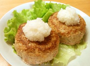 和風おろし♪節約☆もやしハンバーグ-レシピのメイン写真
