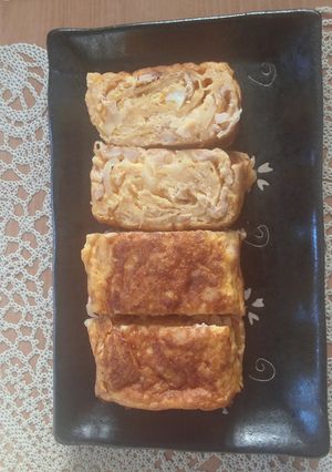 シーチキンとたまねぎの卵焼き-レシピのメイン写真