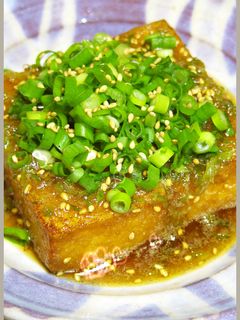 目指せ1位!厚揚げソテーねぎ塩バター味-レシピのメイン写真